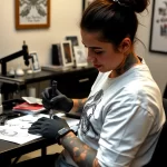 Crazy Peach Fine Line ➤ Estudio de Tatuajes en Palma | Tinta con Propósito